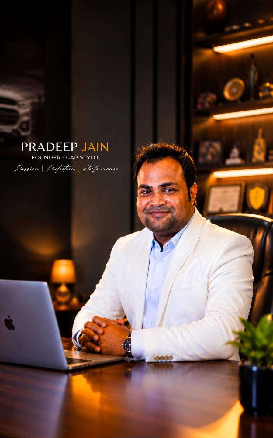Pradeep Jain, founder of Car Stylo Red Carpet